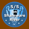 Our software rated 5/5 by Shareware River
